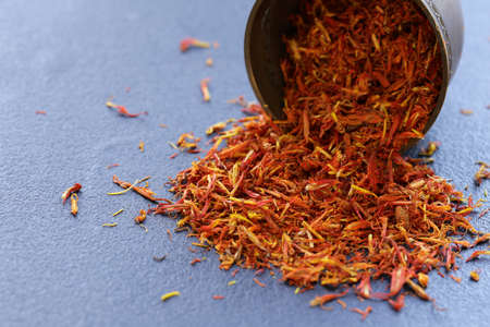 Traditional aromatic spice saffron