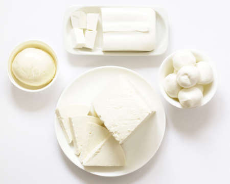 natural homemade milk soft cheese
