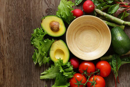 fresh organic vegetables for healthy eating