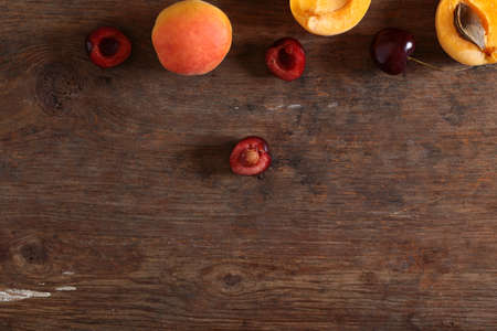 berries assortment of antioxidants and vitamins for a healthy dietの写真素材