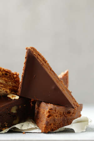 super chocolate cakes, assorted brownieの写真素材