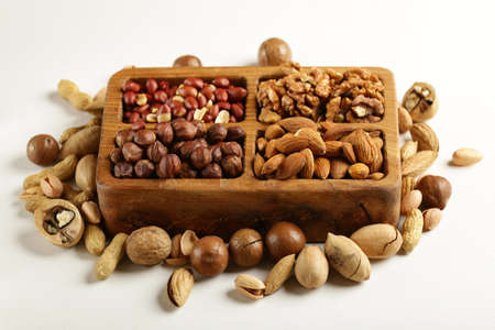 natural organic nuts mix for healthy eating