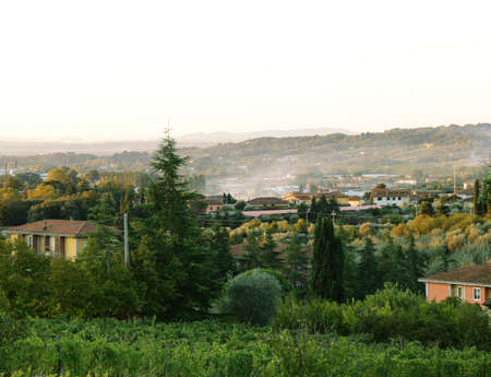 Italian landscapes, architecture and gardens beautiful views