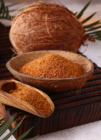 natural organic coconut sugar for dessert