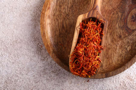 natural organic orange spice saffron