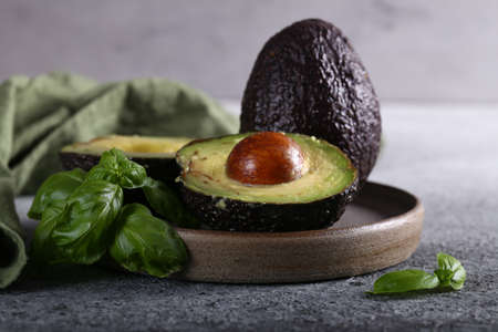 ripe organic avocados for a healthy diet