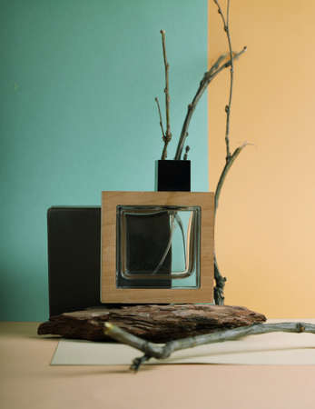 cosmetics still life minimalism modern style