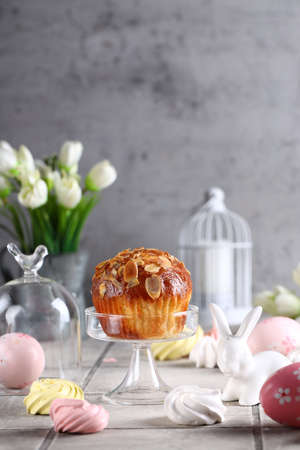 butter sweet buns easter still life