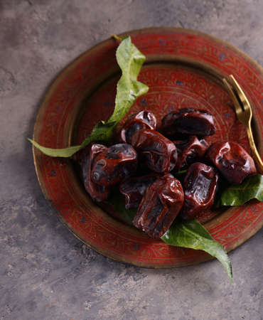 sweet fruit dates still life in oriental style