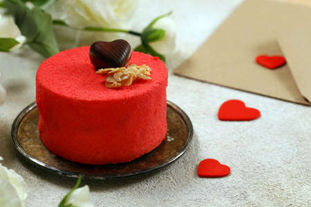 background valentines day love dessert