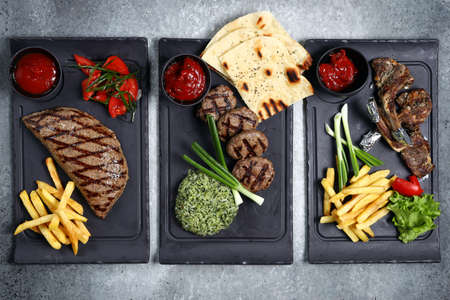 meat dish, lamb or beef, Greek cuisine