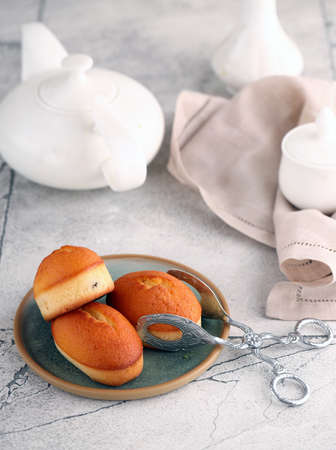 fresh homemade pastry muffins for dessert