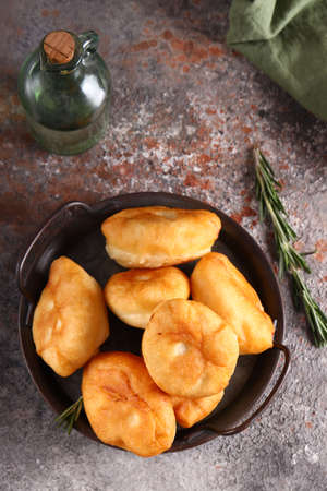 homemade fried pies for appetizersの写真素材
