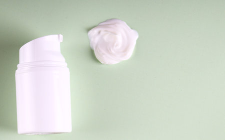 cosmetics natural cream for face and bodyの写真素材