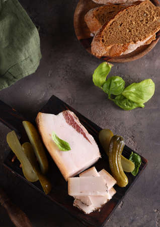 natural organic lard with spices