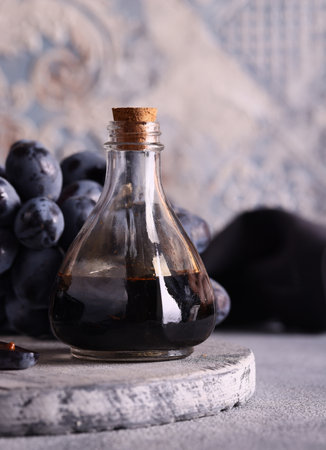 natural organic balsamic vinegar for saladsの写真素材