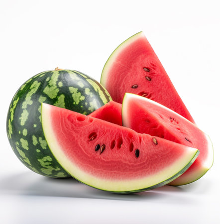 ripe juicy watermelon, summer dessertの素材