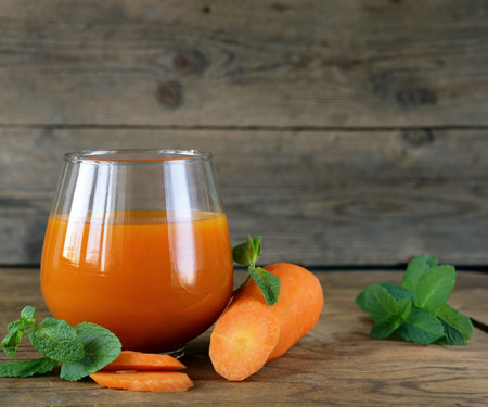 fresh juices for healthy eating and dietの写真素材