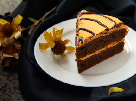 pumpkin cake decor for halloween, for dessert and treats