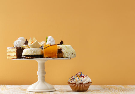 assorted mini cakes for dessert and treats