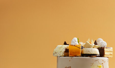 assorted mini cakes for dessert and treats