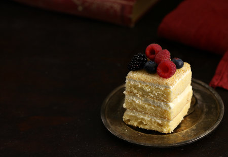 festive dessert cake for treat