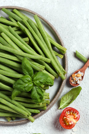 fresh green beans for healthy nutrition