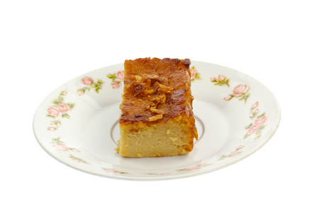 Egg custard,local food of Asian.