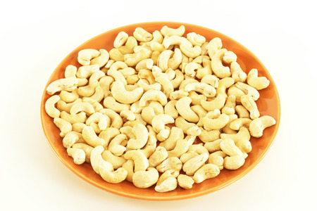 Prepare raw Cashew Nuts for cooking.の写真素材
