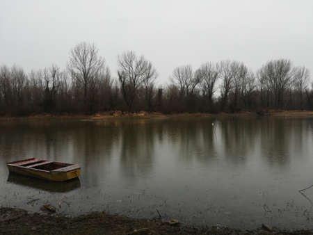 boat on the river
