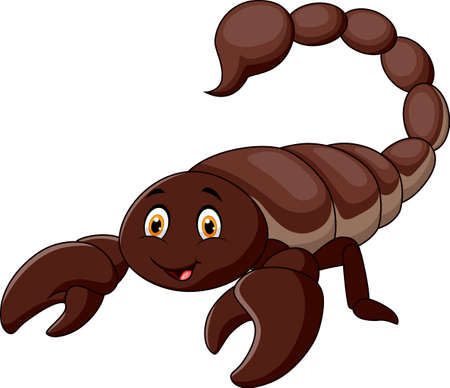 illustration of Scorpion cartoonのイラスト素材