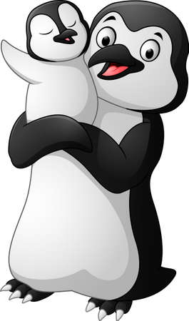 Family of penguinsのイラスト素材