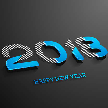 New Year 2018 in isometric styleのイラスト素材