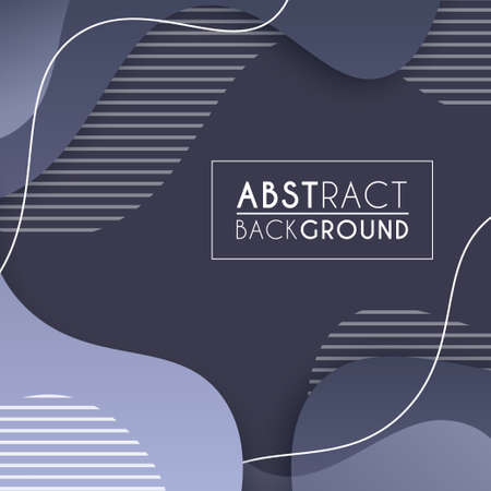 Colorful liquid and geometric background with fluid gradient shapesのイラスト素材