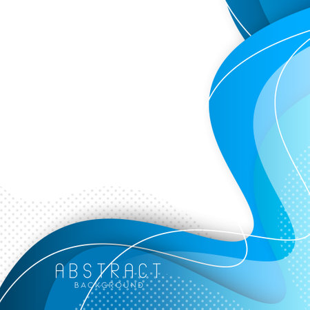 Colorful liquid and geometric background with fluid gradient shapesのイラスト素材