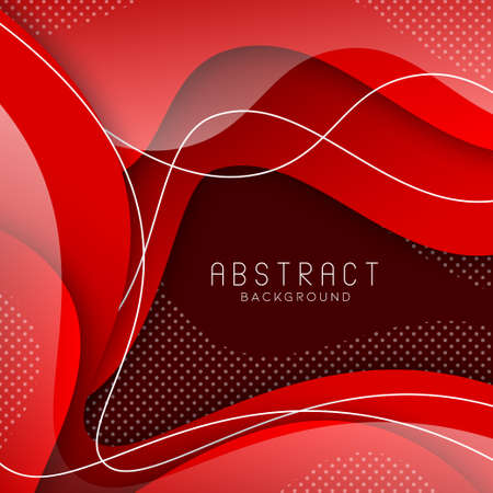 Colorful liquid and geometric background with fluid gradient shapesのイラスト素材