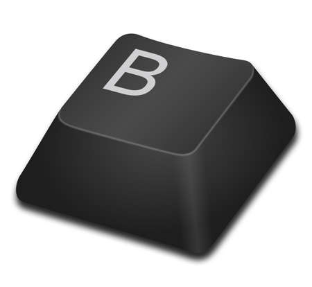 Computer Key - Bの写真素材