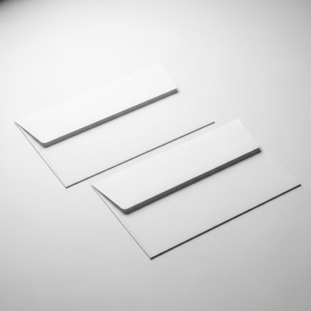 Minimalist metal handles isolated on white backgroundの素材