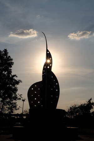 Behind the shadow.の写真素材