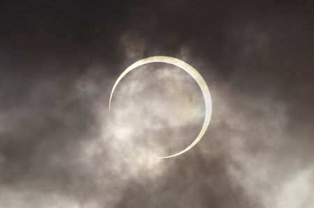 Total solar eclipseの写真素材