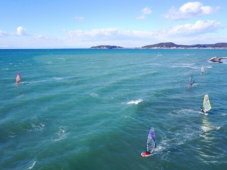 Tateyama windsurfersのeditorial素材