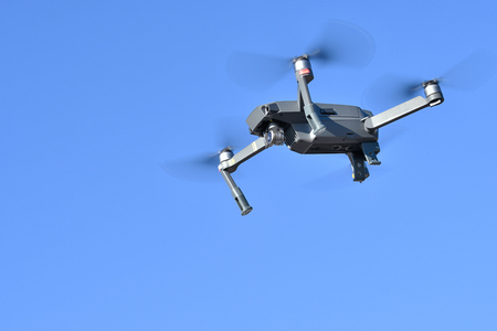 Drone in flightの写真素材
