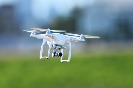 Drone in flight