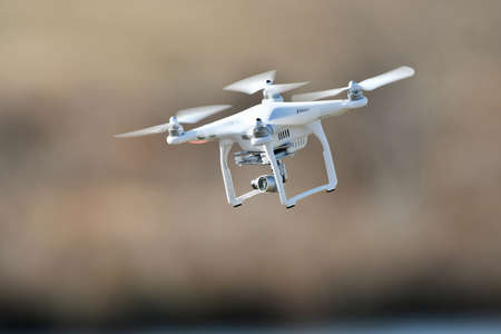 Drone in flight