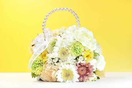 Bag type bouquetの写真素材