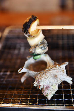 Seafood BBQの写真素材