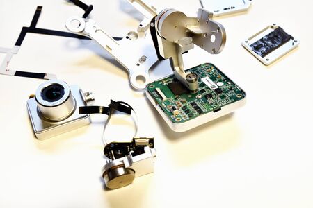 Drone camera repairの写真素材