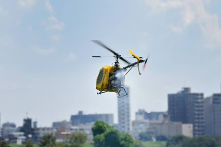 RC model helicopterの写真素材