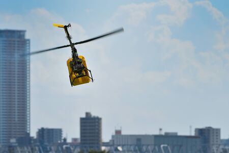 RC model helicopterの写真素材