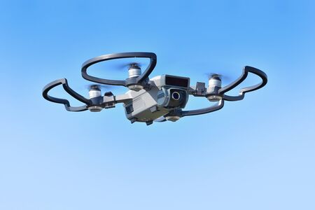 Drone in flightの写真素材